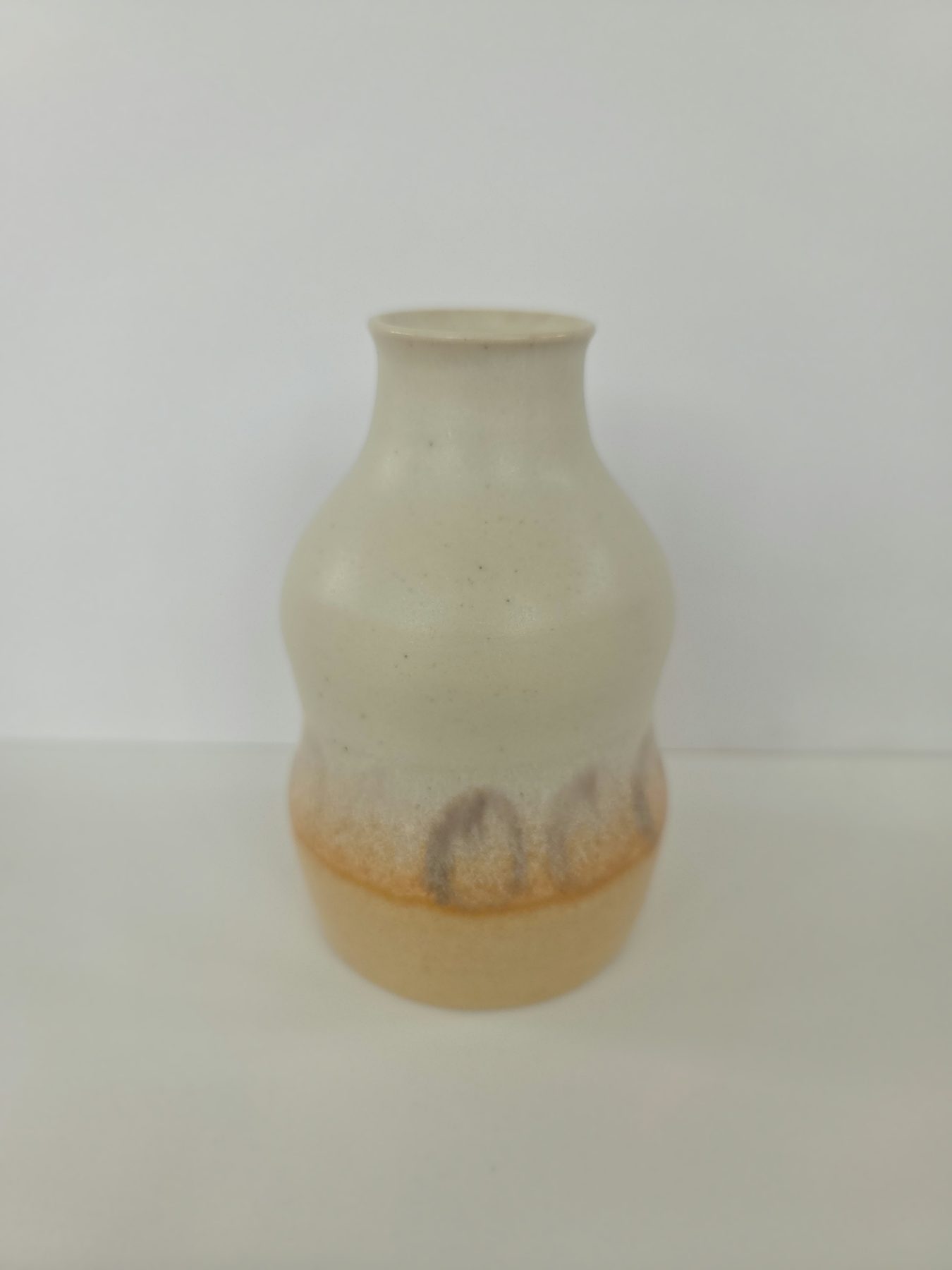 Vase, Coral and white