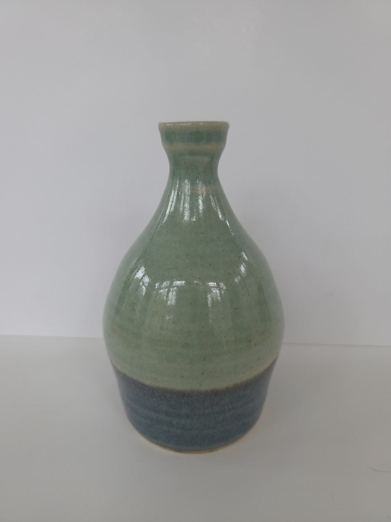 Bottle, Green, ironwood blue