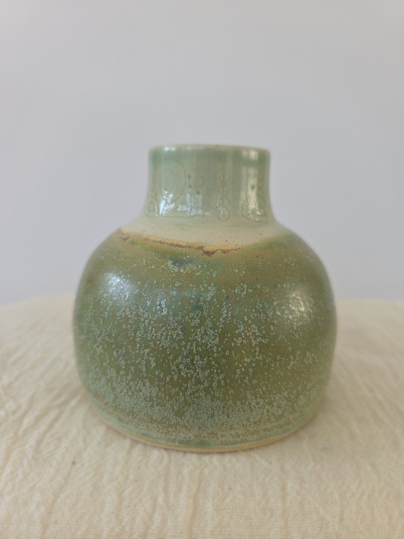 Sold stoneware piece